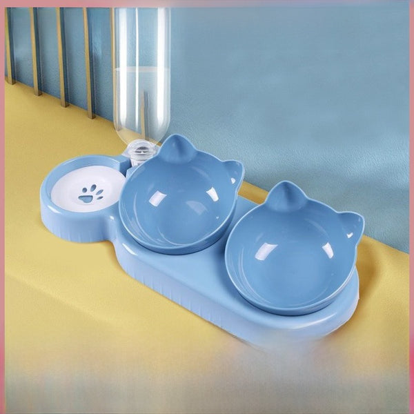 Cat Bowl Automatic Drinking and Feeding Basin