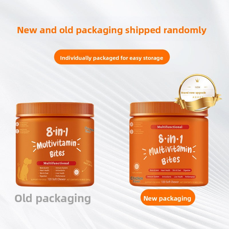 Cat Dog Hair Health Lecithin Vitamin Chewable Tablets