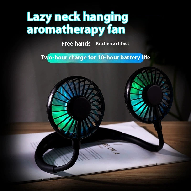 Charging Mini Portable Halter Little Fan