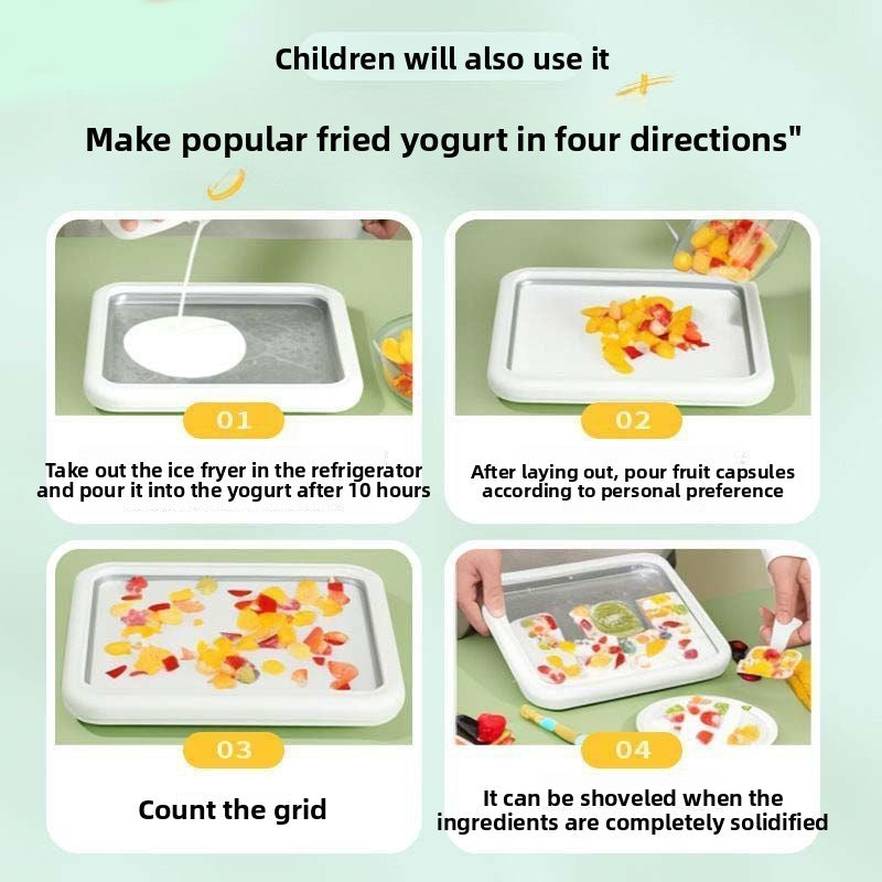 Mini home-use ice cream machine for children