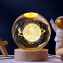 Galaxy Crystal Ball night light