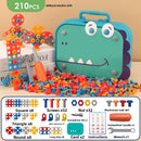 Children's Toy Electric Drill DIY Repair Screw Tool Box