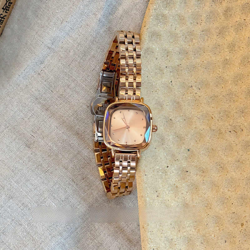 Women's Small Square Quartz Watch