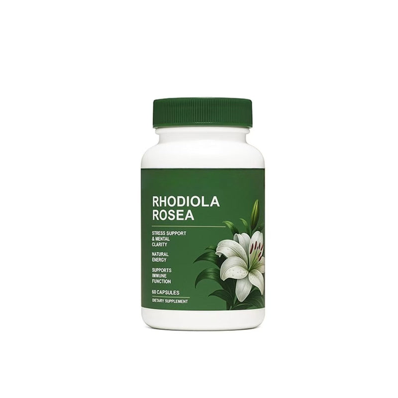 Rhodiola Rosea Capsules Dietary Supplement