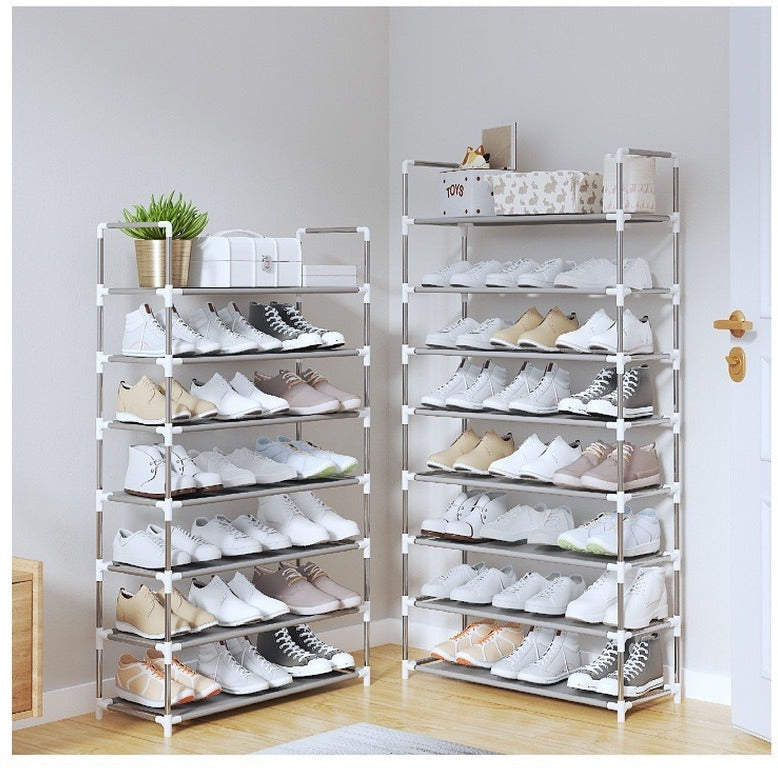 Simple shoe rack for household entry