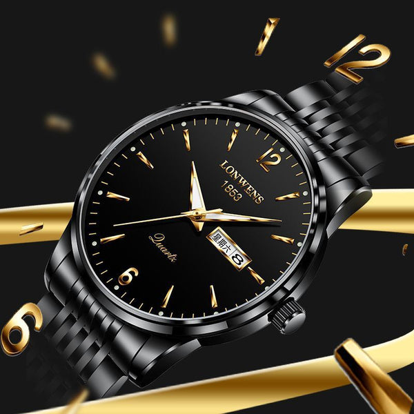Men's Swiss Style Waterproof Quartz Watch