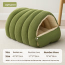 Plush Removable Washable Enclosed Pet Bed for Cats and Dogs