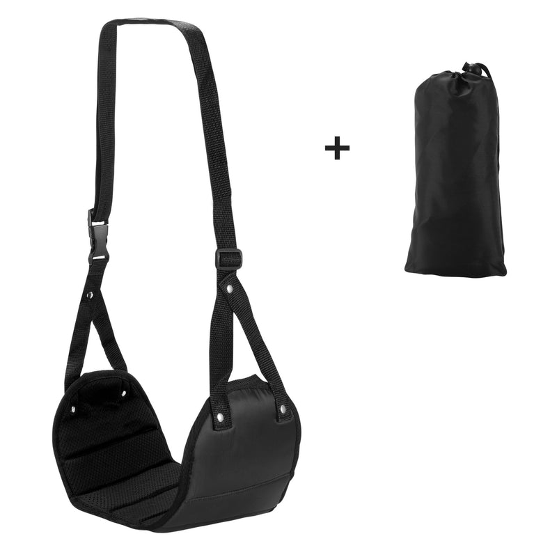 Air travel hammock ankle straps