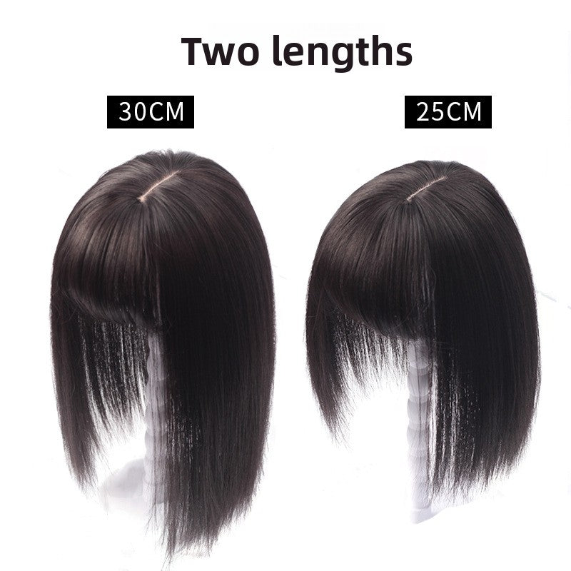 Wig Women's Air bangs replacement block