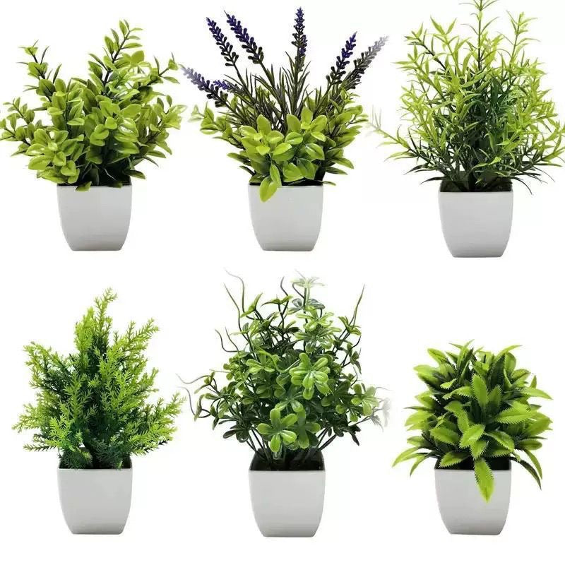 Simulation of small potted plants