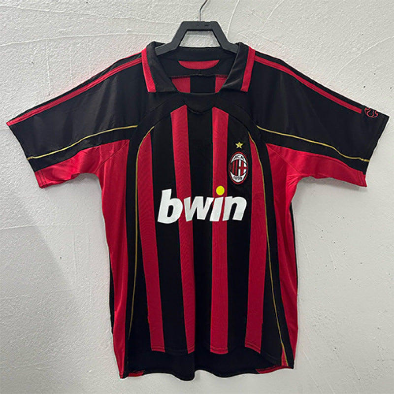 Retro football jersey top T-shirt