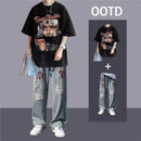 Short-sleeved T-shirt set