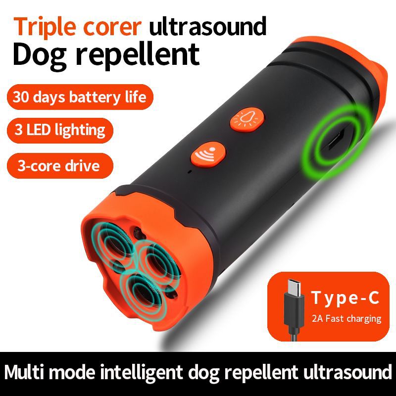 Mini ultrasonic dog repellent