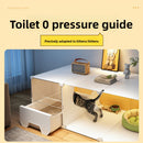 Indoor Villa-Style Cat House with Litter Box