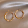 S925 Silver Pearl Earrings Elegant Light Luxury Fashion Jewelry