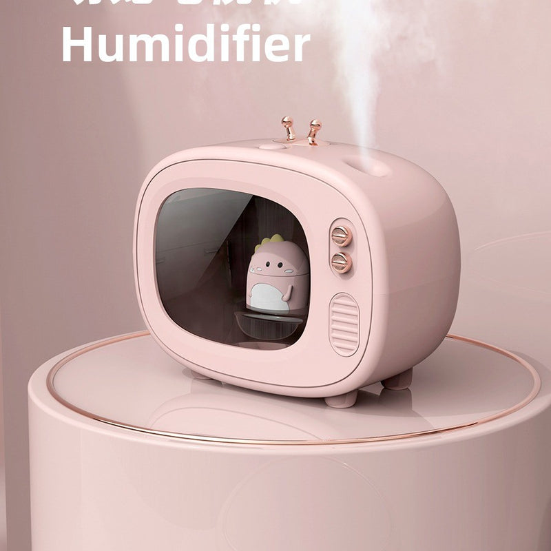 Mini USB Pet TV Humidifier for Home and Office