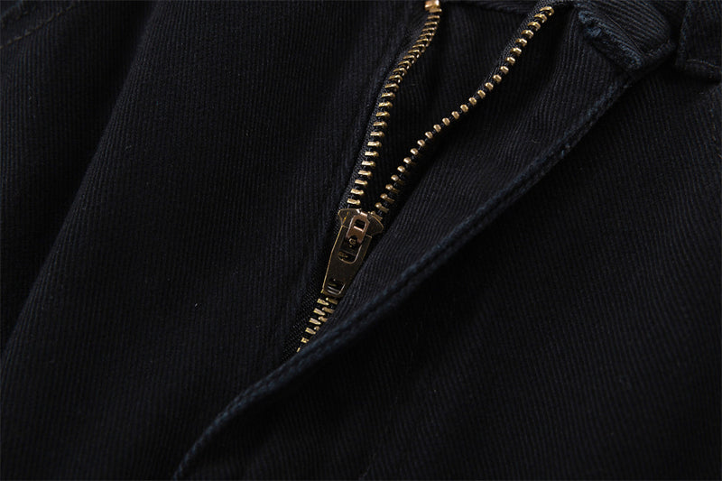 Men's Pure Color Minimal Versatile Baggy Pants