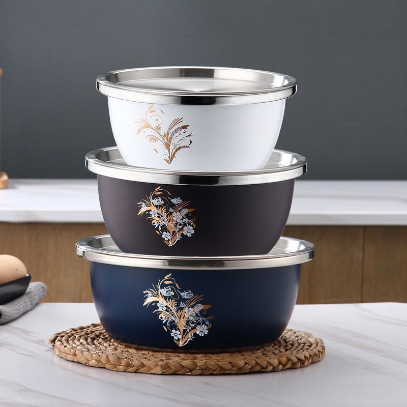 Thickened Stainless Steel Kitchen Mixing Bowl