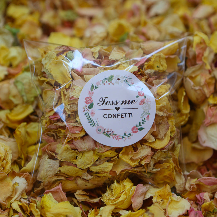 Dried petals confetti wedding party decoration flower spreading