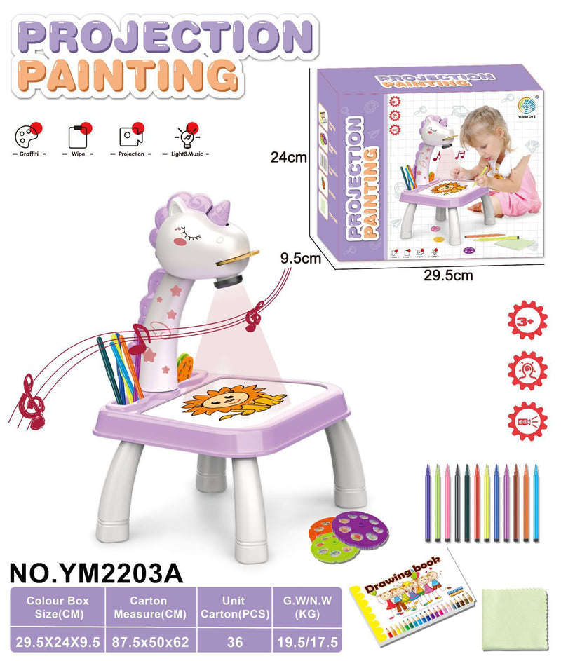 Children's Projection Drawing Table Educational Toy