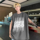 Alphabet Graffiti Men's Loose Fit Cotton T-Shirt