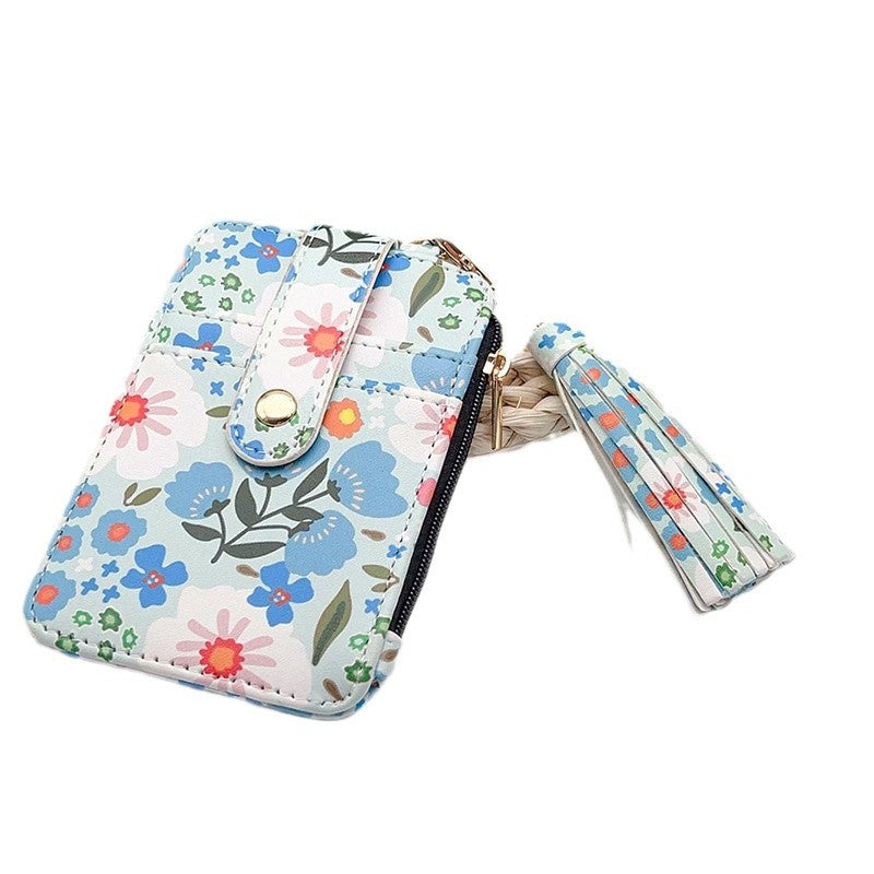 Silicone bracelet with frilled edges and card holder