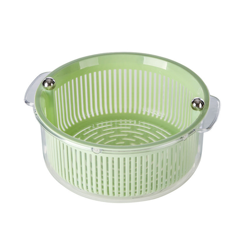 Drain Basket Manual Laundry-drier Kitchen Manual Salad Spinner