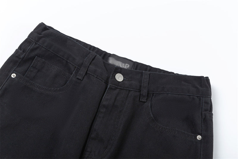 Men's Pure Color Minimal Versatile Baggy Pants
