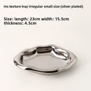 Creative light luxury ceramic storage tray