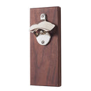 Wooden Magnetic Wall Mounted Bottle Opener
