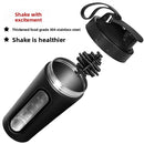 Stainless steel transparent scale window shaker cup