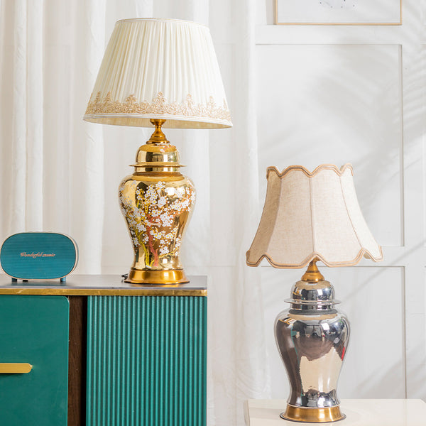 Luxury-Style Ceramic Table Lamp