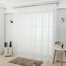 White Gauze Curtain Finished Product