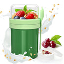 Double-layer portable yogurt cup