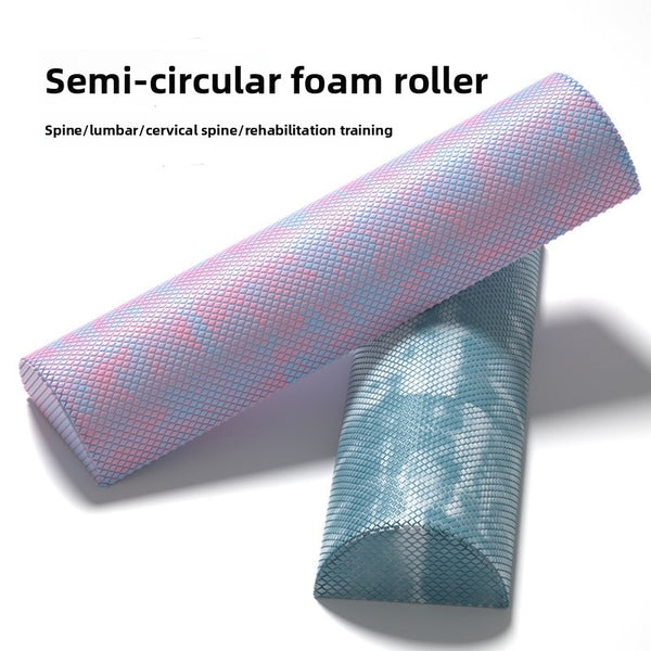 Semi-Circular Foam Roller for Yoga and Rehabilitation