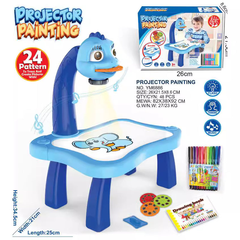 Children's Projection Drawing Table Educational Toy