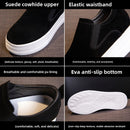 Genuine Leather Women's Loafers with Thick Sole