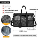Water-Repellent Large-Capacity Travel Tote Bag with Dry/Wet Separation
