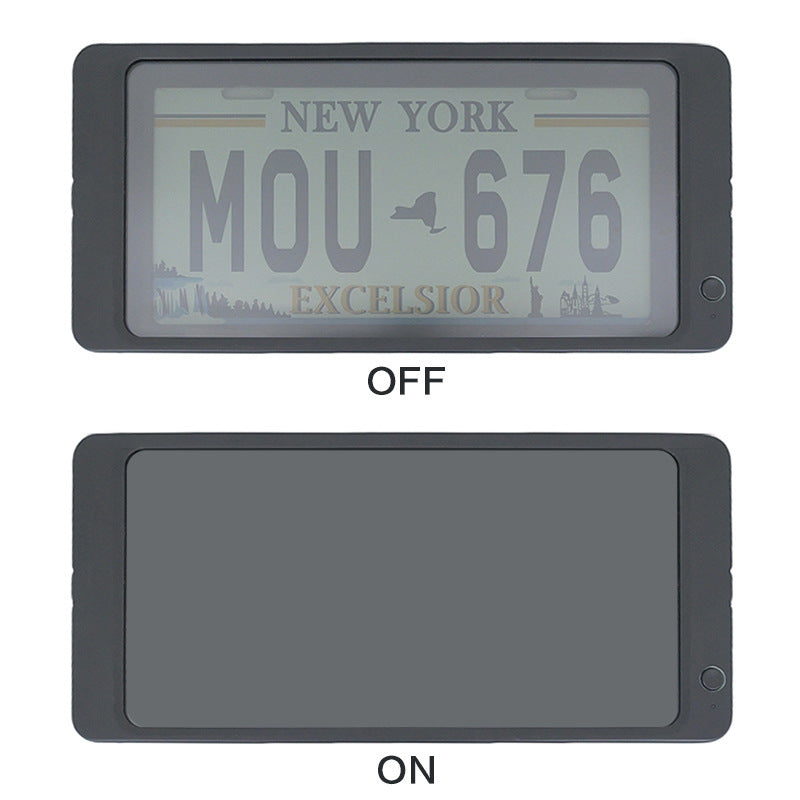 US Standard License Plate Frame Functionality