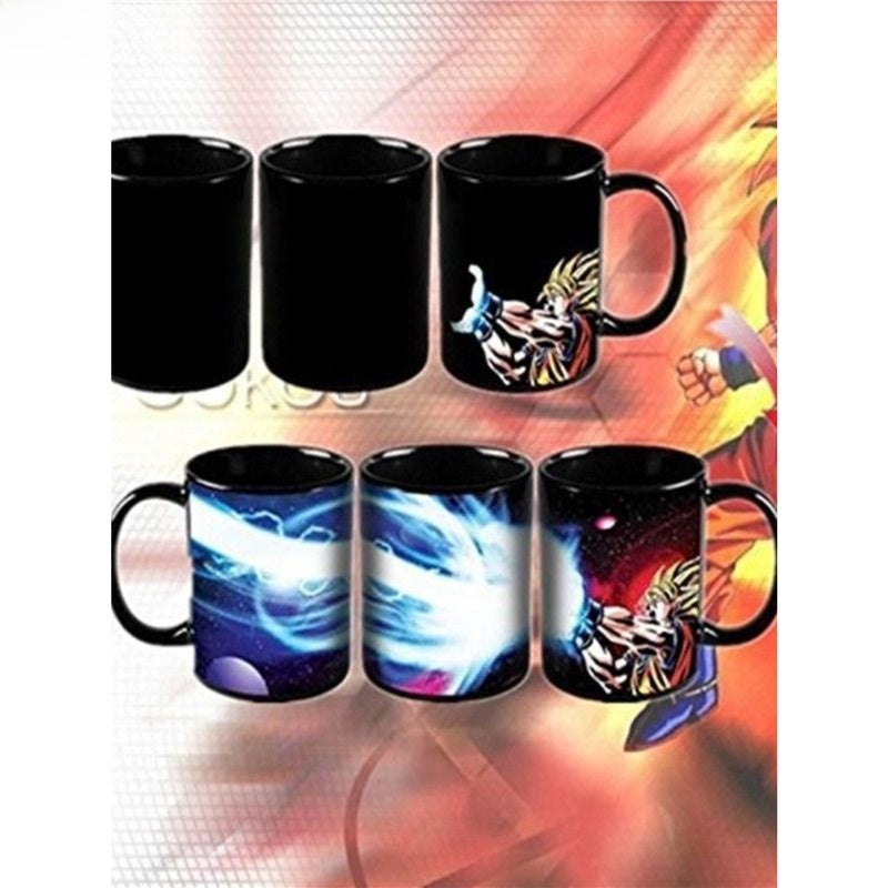 Cute Student Ceramic Heating Temperature Sensing Cup Christmas