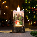 Christmas Glowing Candle Lamp Desktop Decoration