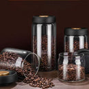 Vacuum Sealed Jar Food Grade Borosilicate Glass Storage Jar Kitchen Dispensing Bottle Tea Coffee Bean Storage Jar