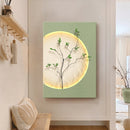 Silent Wind Entrance Painting Moon Mural