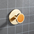 Brass Hat-and-coat Drilling Adhesive Hanging Storage Hook