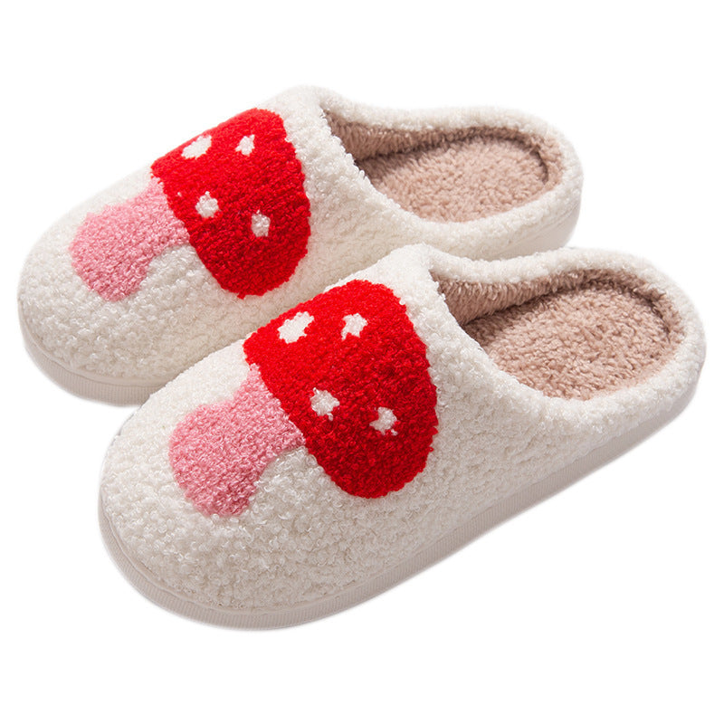 Plush slippers