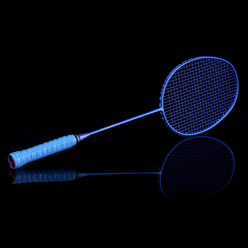 Full Carbon Badminton Racket Single Shot Attack Training