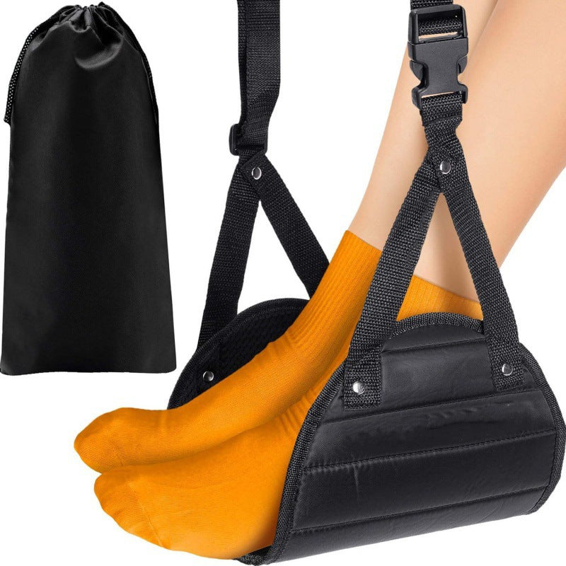 Air travel hammock ankle straps