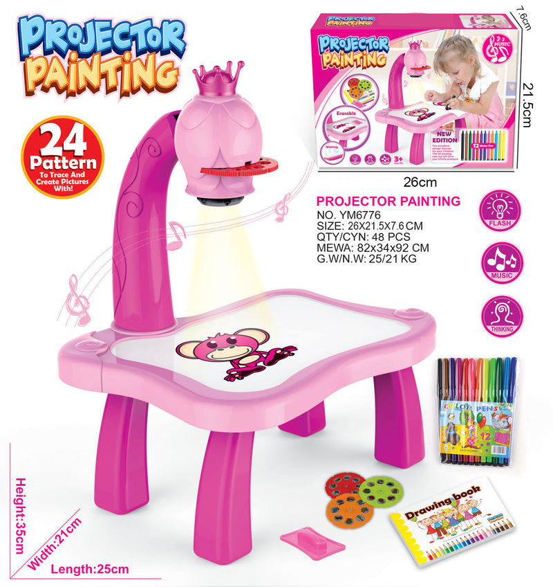 Children's Projection Drawing Table Educational Toy