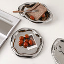 Creative light luxury ceramic storage tray