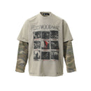 Men's camouflage T-shirt